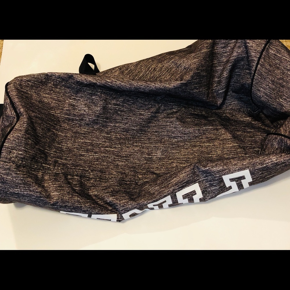 Sold! PINK Gray & Black Large Duffle Bag - Picture 4 of 5